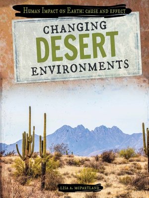 cover image of Changing Desert Environments
